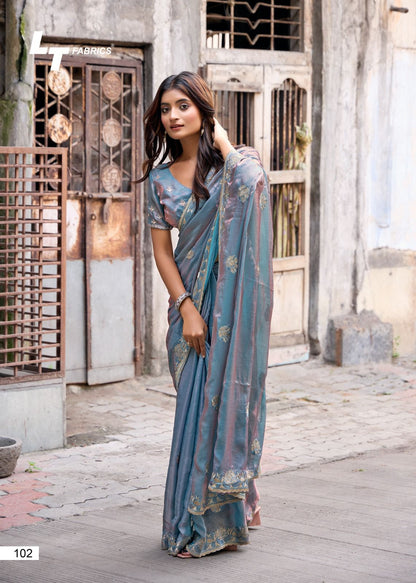 Aurika Lt Fabrics Silk Sarees Exporter