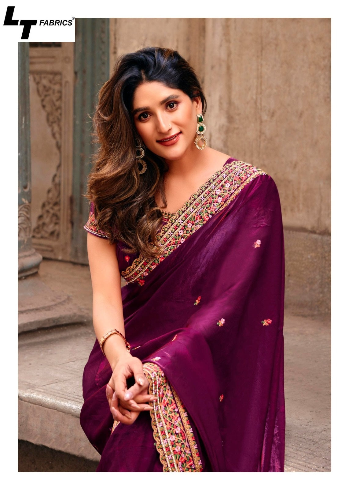 Aurika Vol 12 Lt Fabrics Silk Sarees Wholesaler