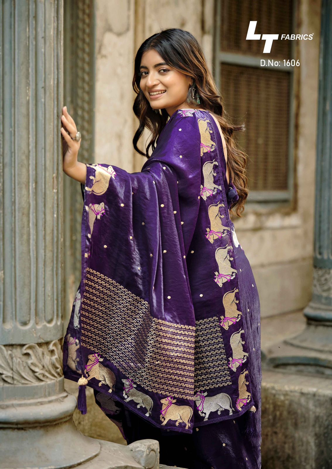 Aurika Vol 16 Lt Fabrics Silk Sarees Wholesaler Gujarat