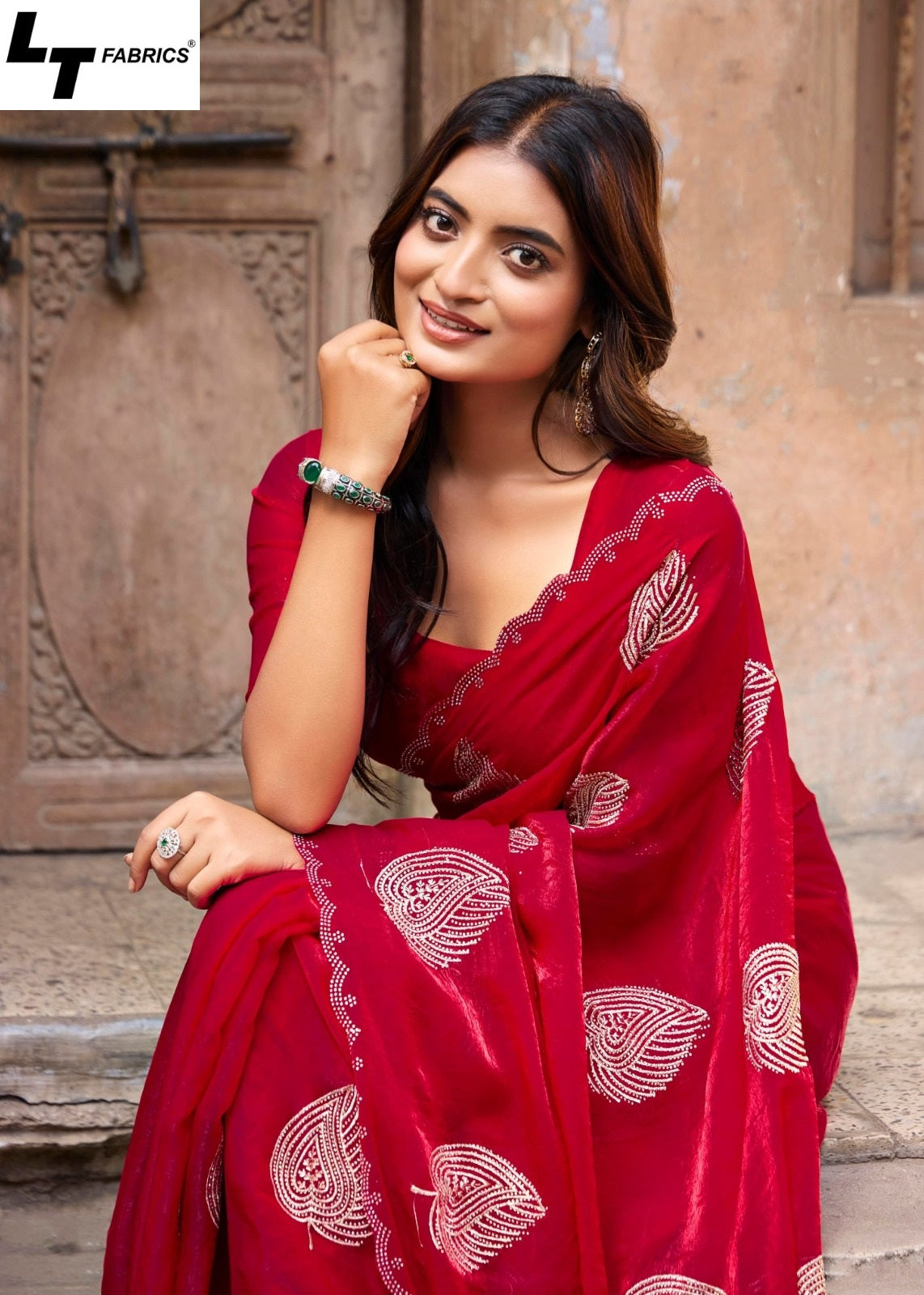 Aurika Vol 3 Lt Fabrics Silk Sarees Exporter Gujarat