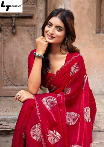 Aurika Vol 3 Lt Fabrics Silk Sarees Exporter Gujarat