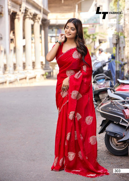 Aurika Vol 3 Lt Fabrics Silk Sarees Exporter Gujarat