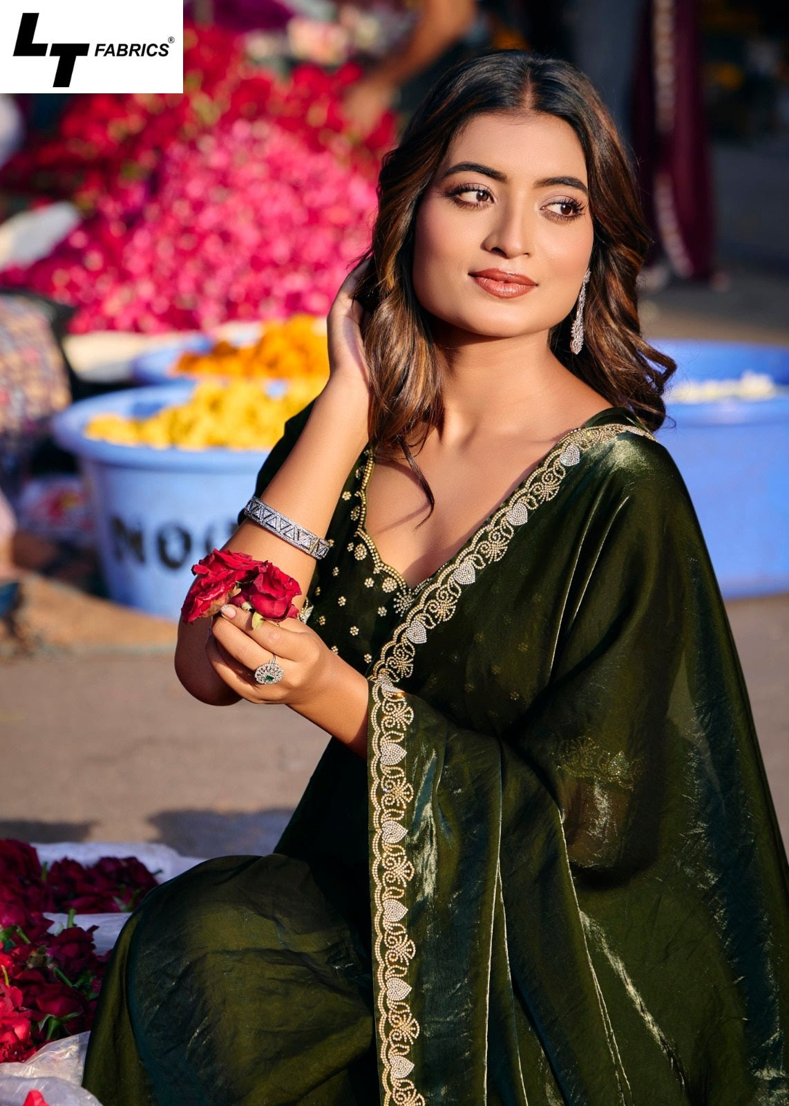 Aurika Vol 5 Lt Fabrics Silk Sarees Wholesale Rate