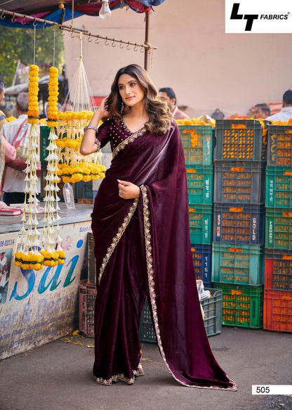 Aurika Vol 5 Lt Fabrics Silk Sarees Wholesale Rate