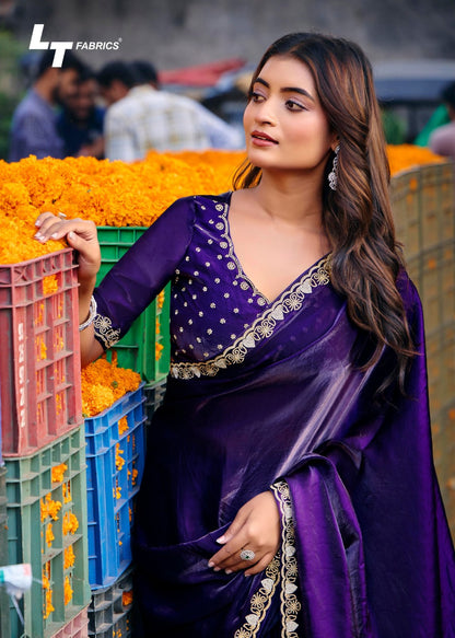 Aurika Vol 5 Lt Fabrics Silk Sarees Wholesale Rate