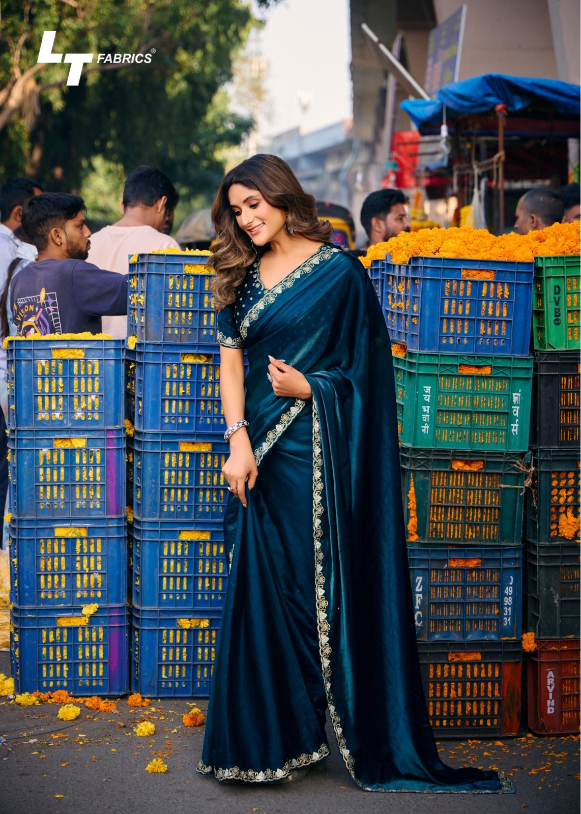 Aurika Vol 5 Lt Fabrics Silk Sarees Wholesale Rate