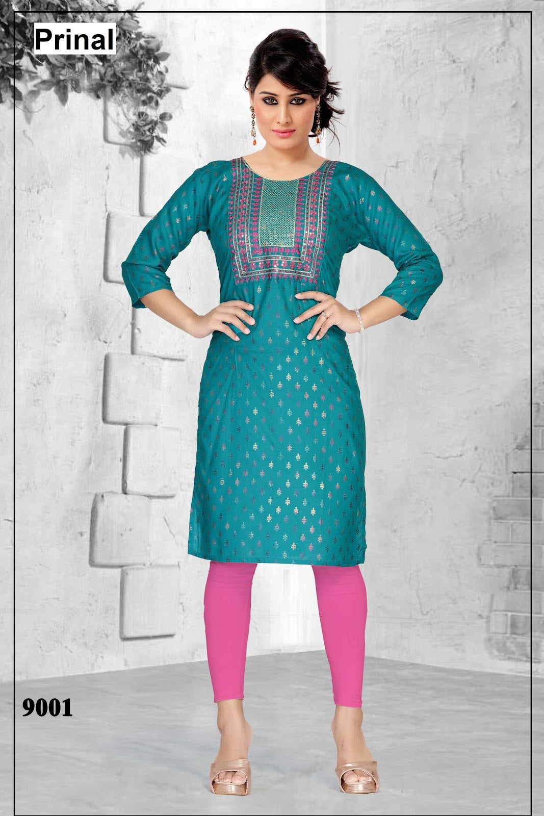 Avanti Prinal Reyon Knee Length Kurtis Wholesale Rate