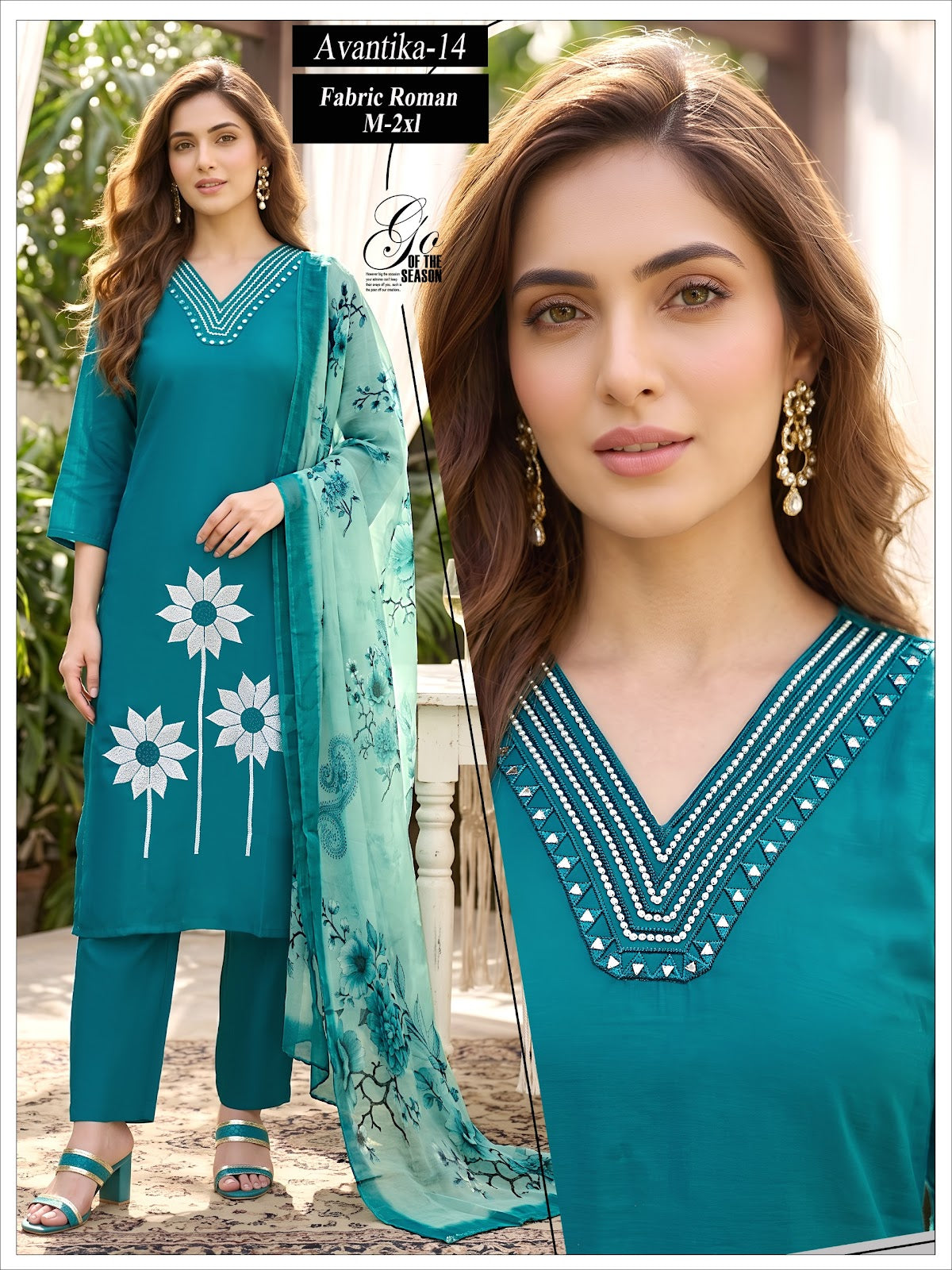 Stella Vol 2 Kamna4U Chanderi Readymade Plazzo Style Suits Manufacturer Gujarat
