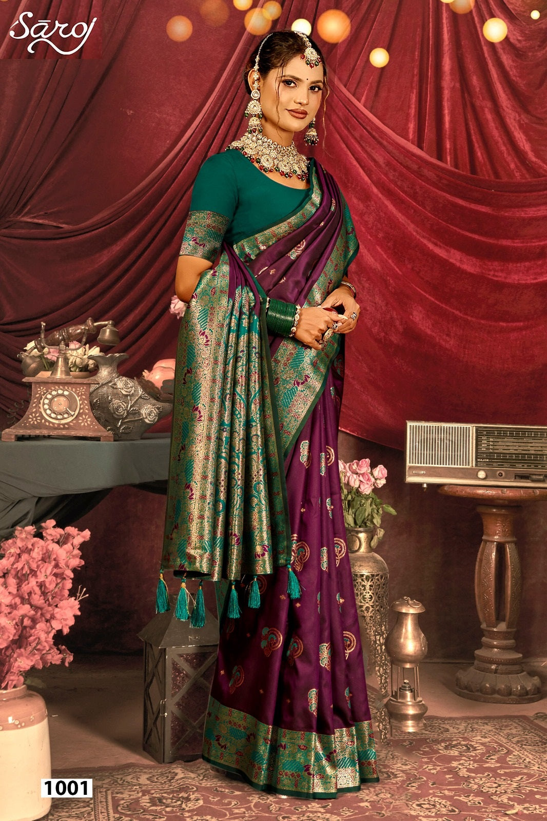 Avantika Silk Saroski Vol 1 Saroj Sarees Supplier