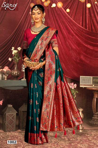 Avantika Silk Saroski Vol 1 Saroj Sarees Supplier