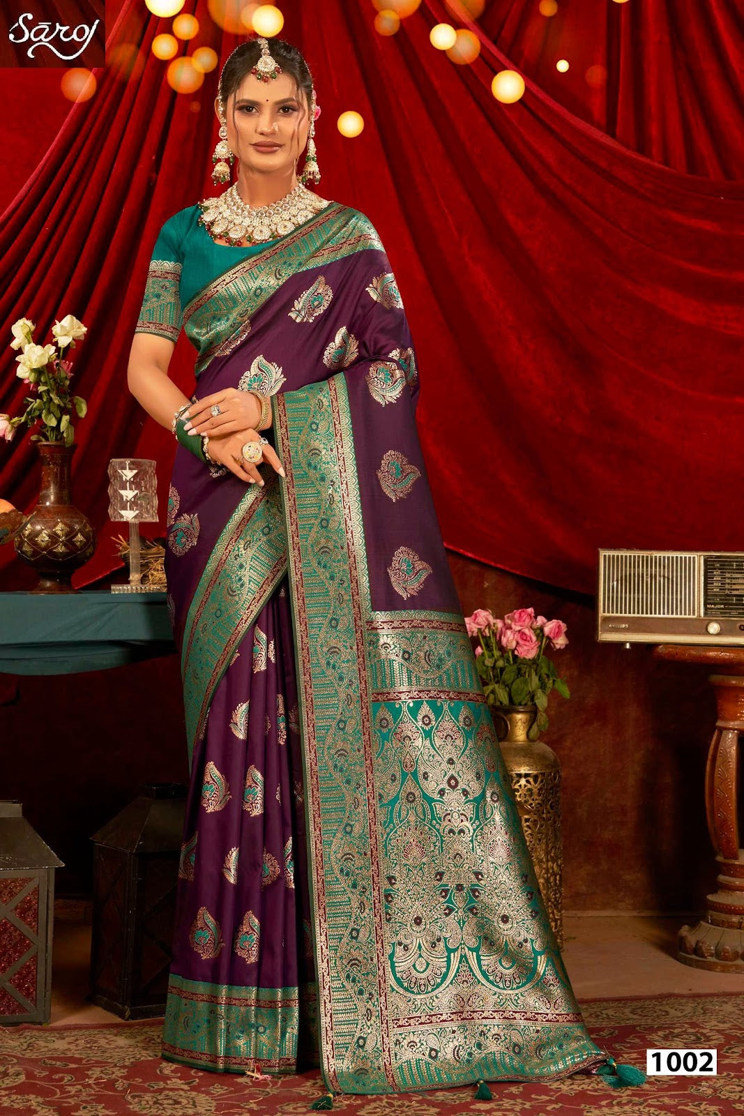 Avantika Silk Saroski Vol 2 Saroj Sarees Exporter