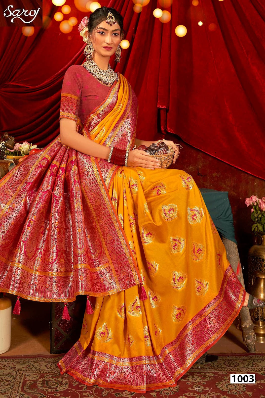 Avantika Silk Saroski Vol 2 Saroj Sarees Exporter