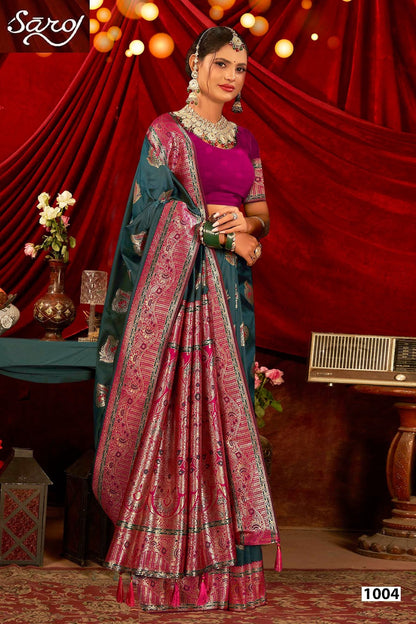 Avantika Silk Saroski Vol 2 Saroj Sarees Exporter