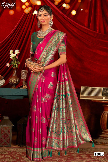 Avantika Silk Saroski Vol 2 Saroj Sarees Exporter