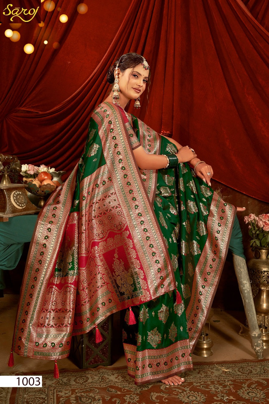 Avantika Silk Saroski Vol 3 Saroj Sarees Wholesaler