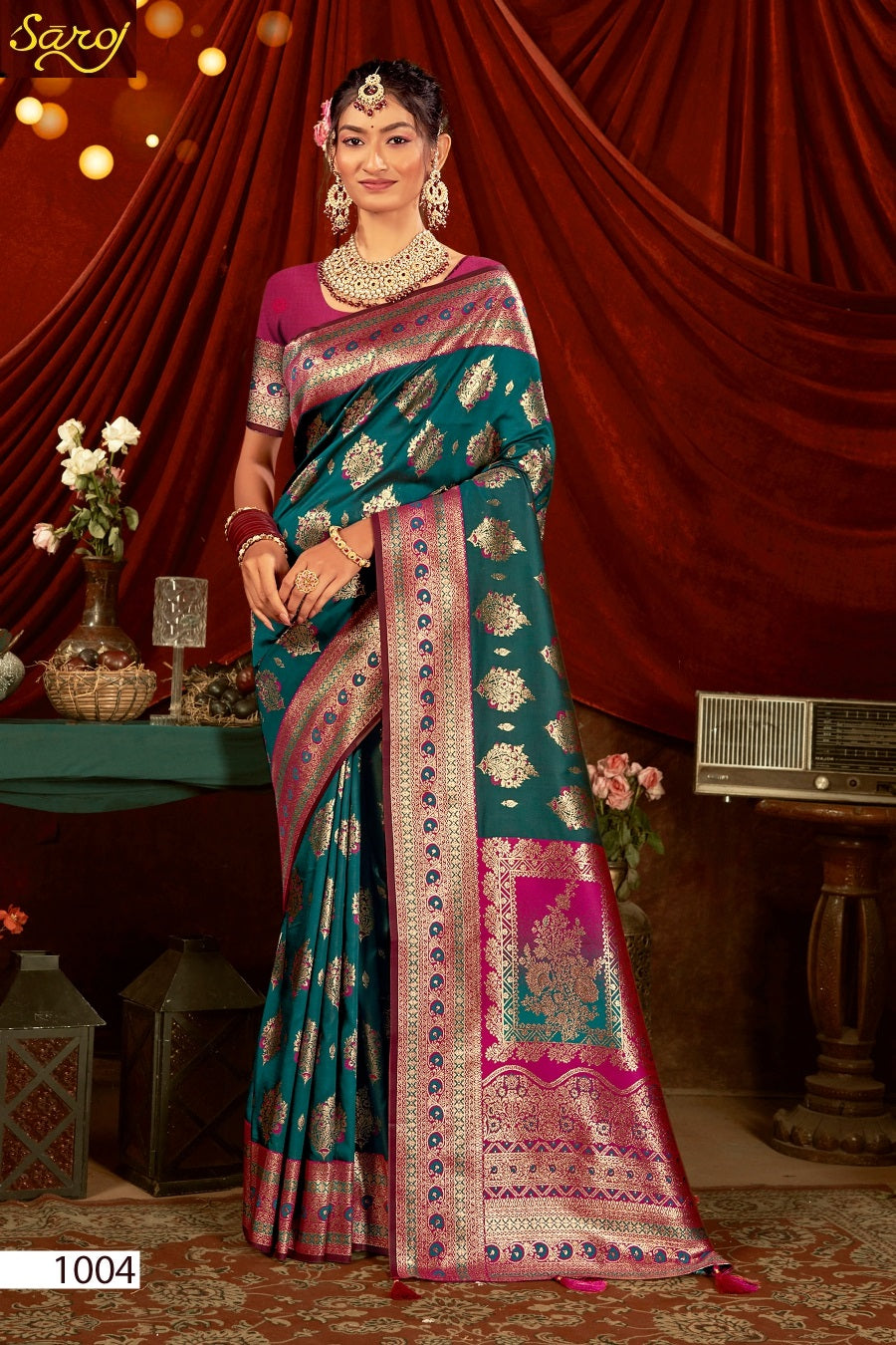 Avantika Silk Saroski Vol 3 Saroj Sarees Wholesaler