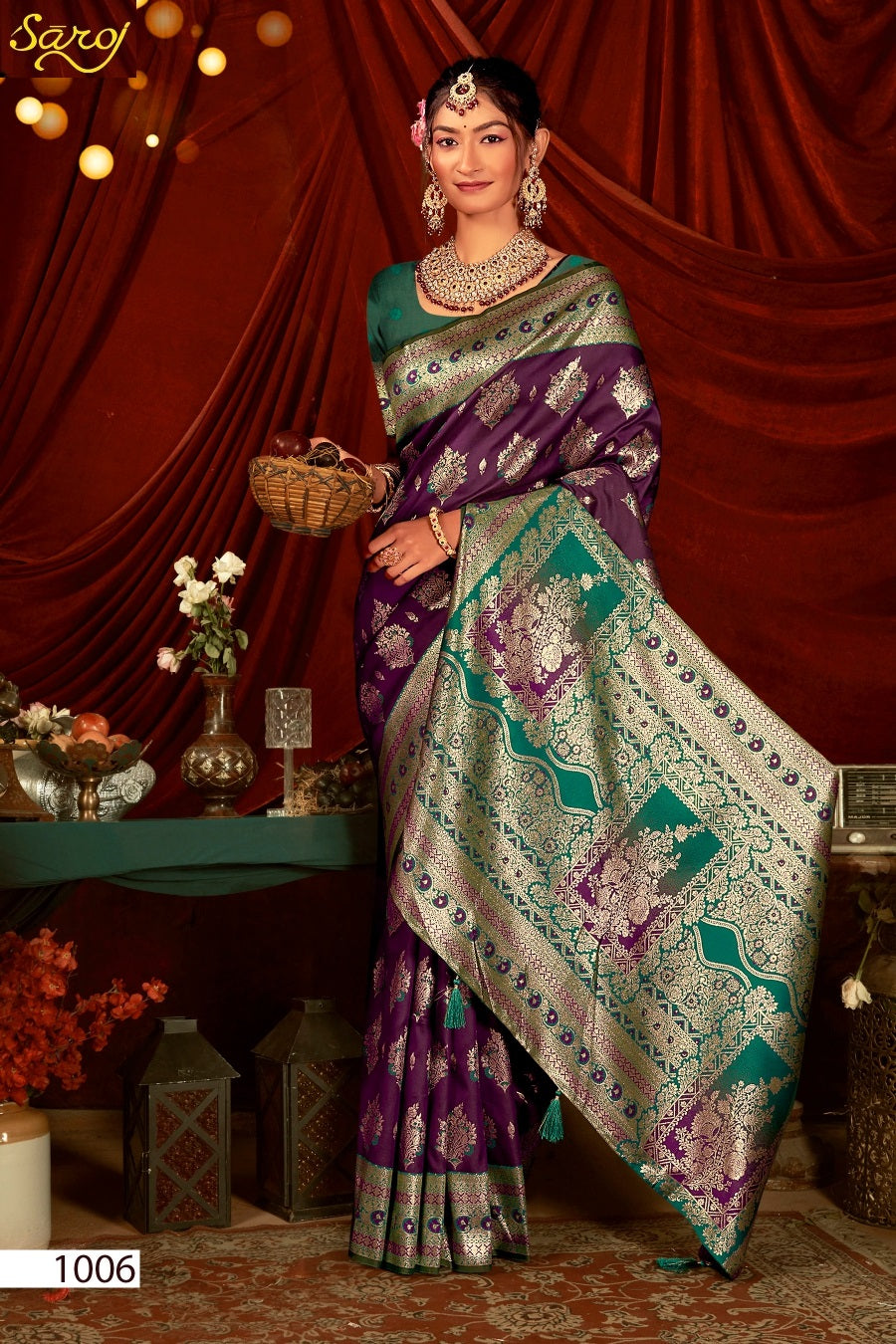 Avantika Silk Saroski Vol 3 Saroj Sarees Wholesaler