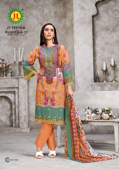 Avantika Vol 27 Jt Cotton Karachi Salwar Suits Supplier India