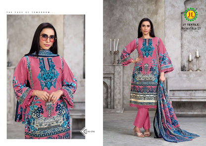 Avantika Vol 27 Jt Cotton Karachi Salwar Suits Supplier India