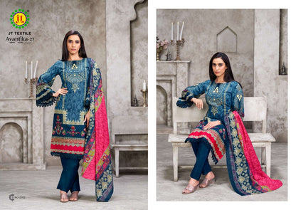 Avantika Vol 27 Jt Cotton Karachi Salwar Suits Supplier India