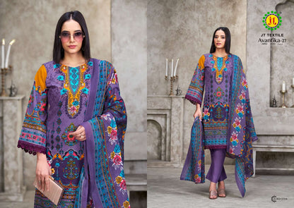 Avantika Vol 27 Jt Cotton Karachi Salwar Suits Supplier India
