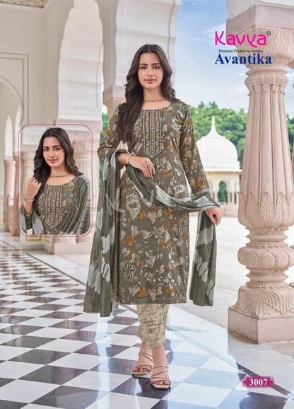 Avantika Vol 3 Kavya Capsule Readymade Pant Style Suits Manufacturer Gujarat