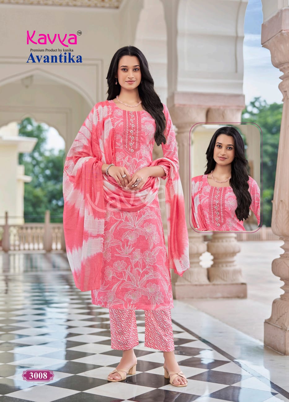 Avantika Vol 3 Kavya Capsule Readymade Pant Style Suits Manufacturer Gujarat