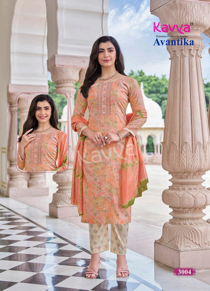 Avantika Vol 3 Kavya Capsule Readymade Pant Style Suits Manufacturer Gujarat