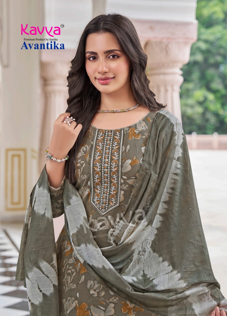 Avantika Vol 3 Kavya Capsule Readymade Pant Style Suits Manufacturer Gujarat