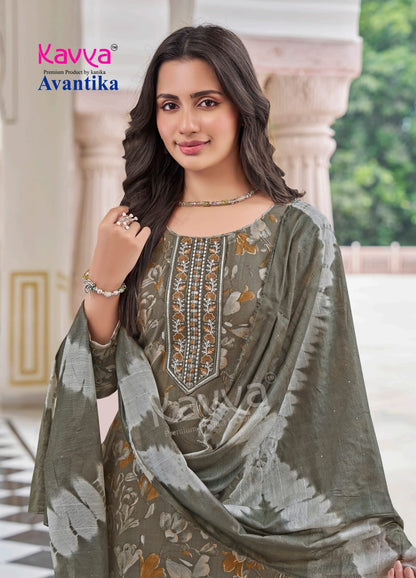 Avantika Vol 3 Kavya Capsule Readymade Pant Style Suits Manufacturer Gujarat