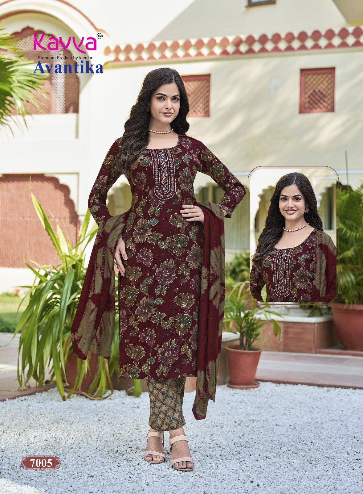 Avantika Vol 7 Kavya Capsule Readymade Pant Style Suits Wholesale
