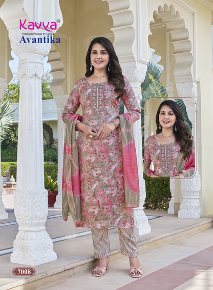 Avantika Vol 7 Kavya Capsule Readymade Pant Style Suits Wholesale