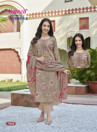 Avantika Vol 7 Kavya Capsule Readymade Pant Style Suits Wholesale
