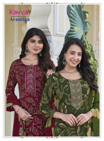 Avantika Vol 7 Kavya Capsule Readymade Pant Style Suits Wholesale