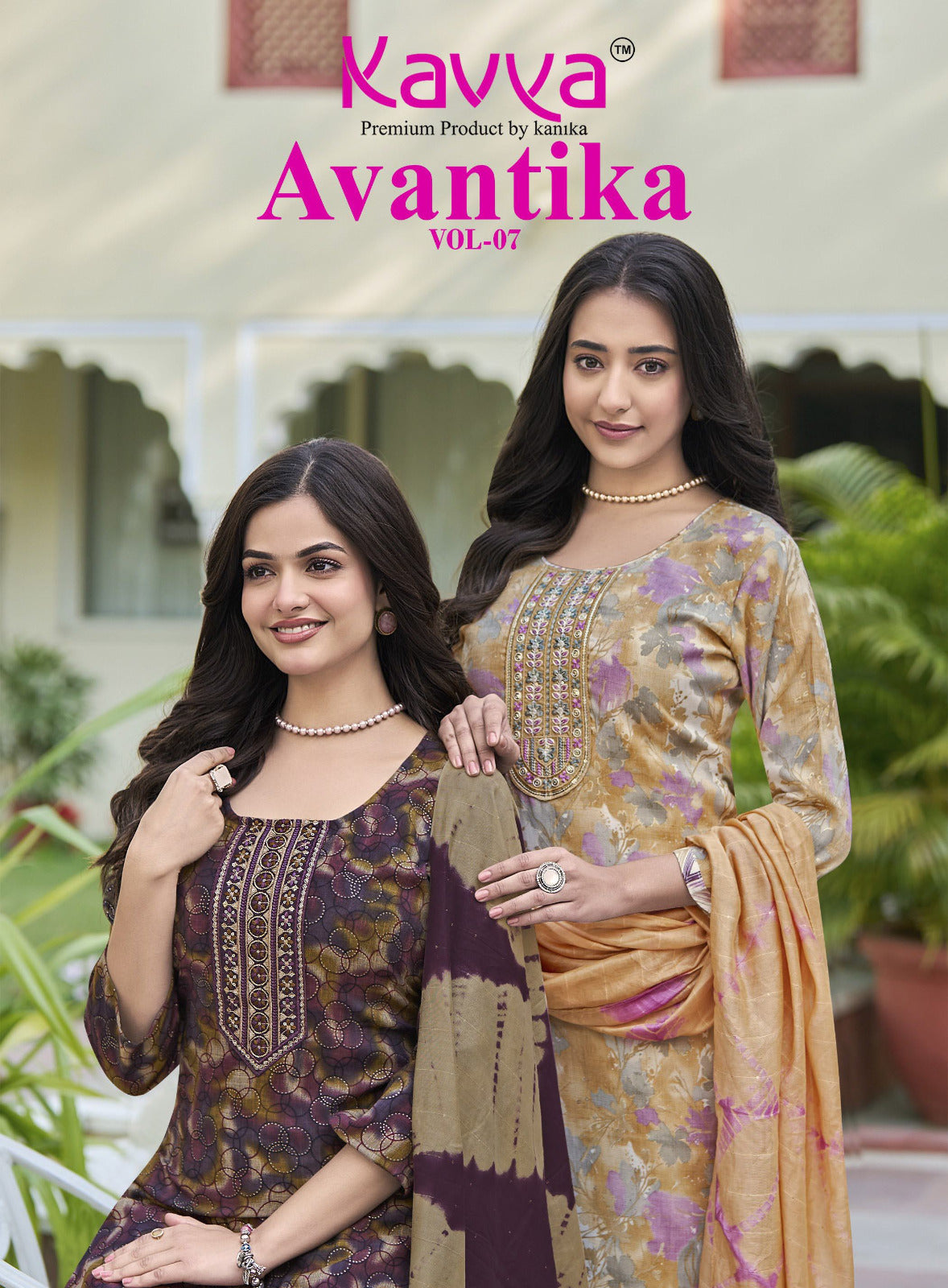 Avantika Vol 7 Kavya Capsule Readymade Pant Style Suits Wholesale
