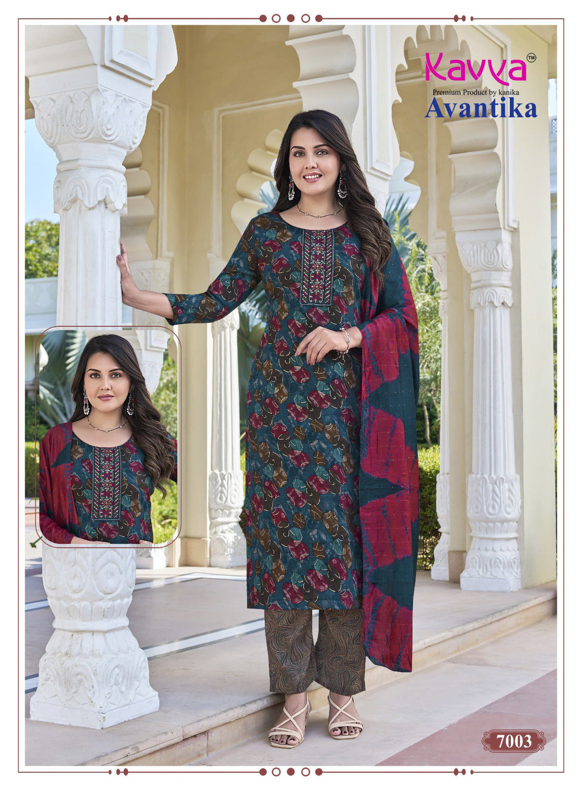 Avantika Vol 7 Kavya Capsule Readymade Pant Style Suits Wholesale
