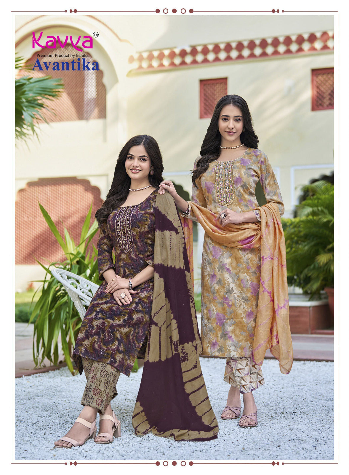 Avantika Vol 7 Kavya Capsule Readymade Pant Style Suits Wholesale