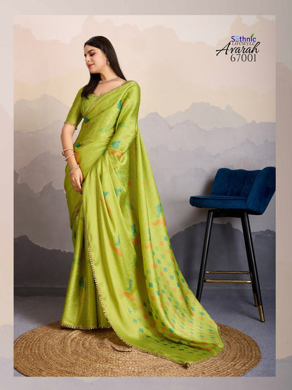 Avarah 67001-67004 Sethnic Silk Sarees Exporter Gujarat