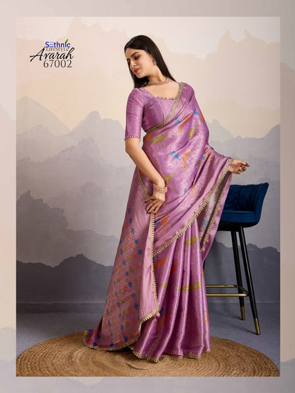 Avarah 67001-67004 Sethnic Silk Sarees Exporter Gujarat