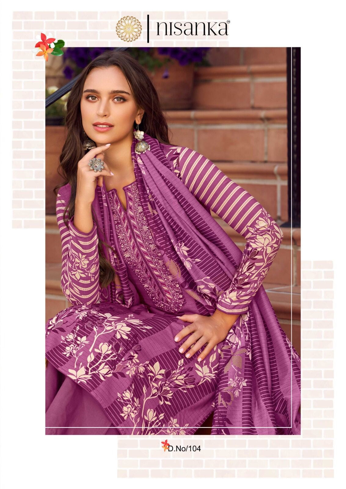 Avatara Nisanka Lawn Cotton Karachi Salwar Suits Exporter