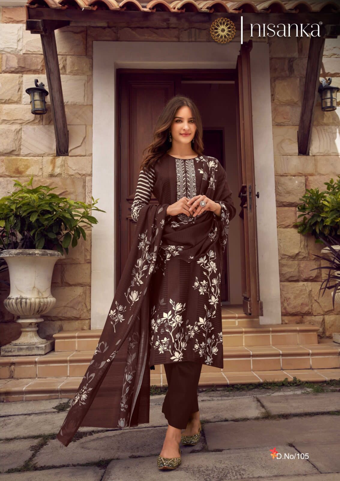 Avatara Nisanka Lawn Cotton Karachi Salwar Suits Exporter