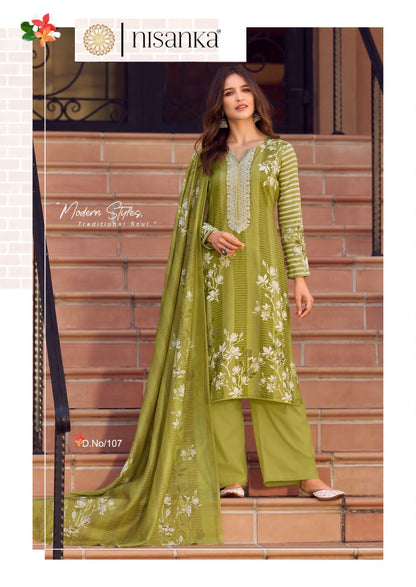Avatara Nisanka Lawn Cotton Karachi Salwar Suits Exporter