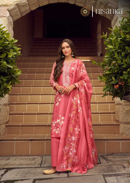 Avatara Nisanka Lawn Cotton Karachi Salwar Suits Exporter