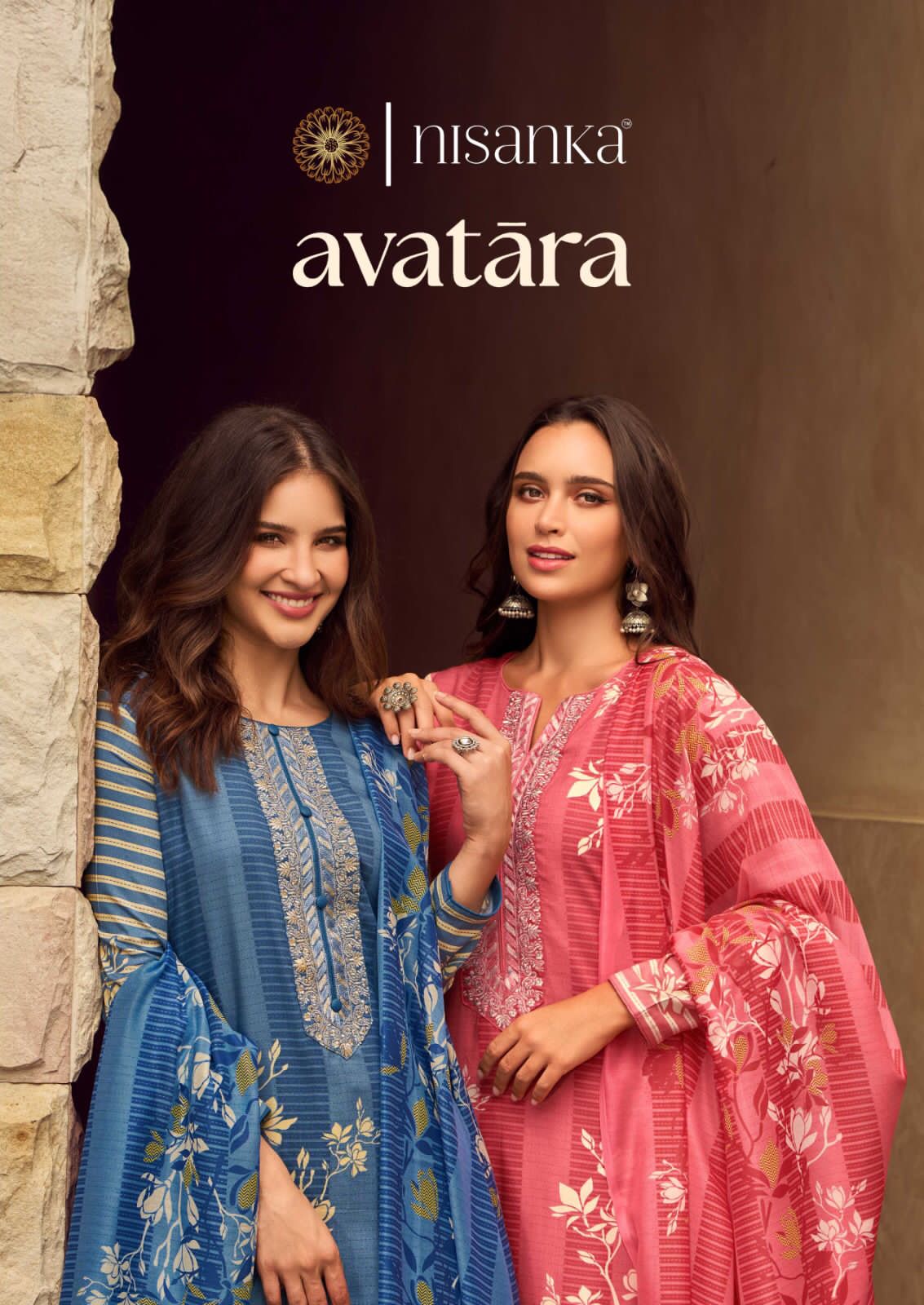 Avatara Nisanka Lawn Cotton Karachi Salwar Suits Exporter