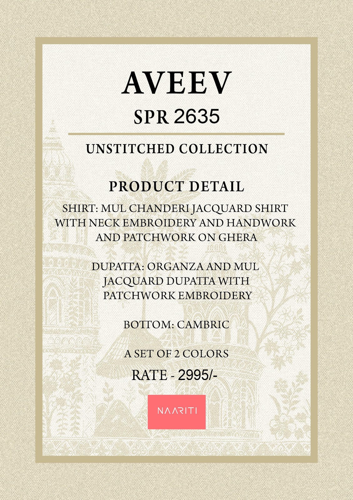 Aveev Naariti Mul Chanderi Pant Style Suits Supplier Gujarat