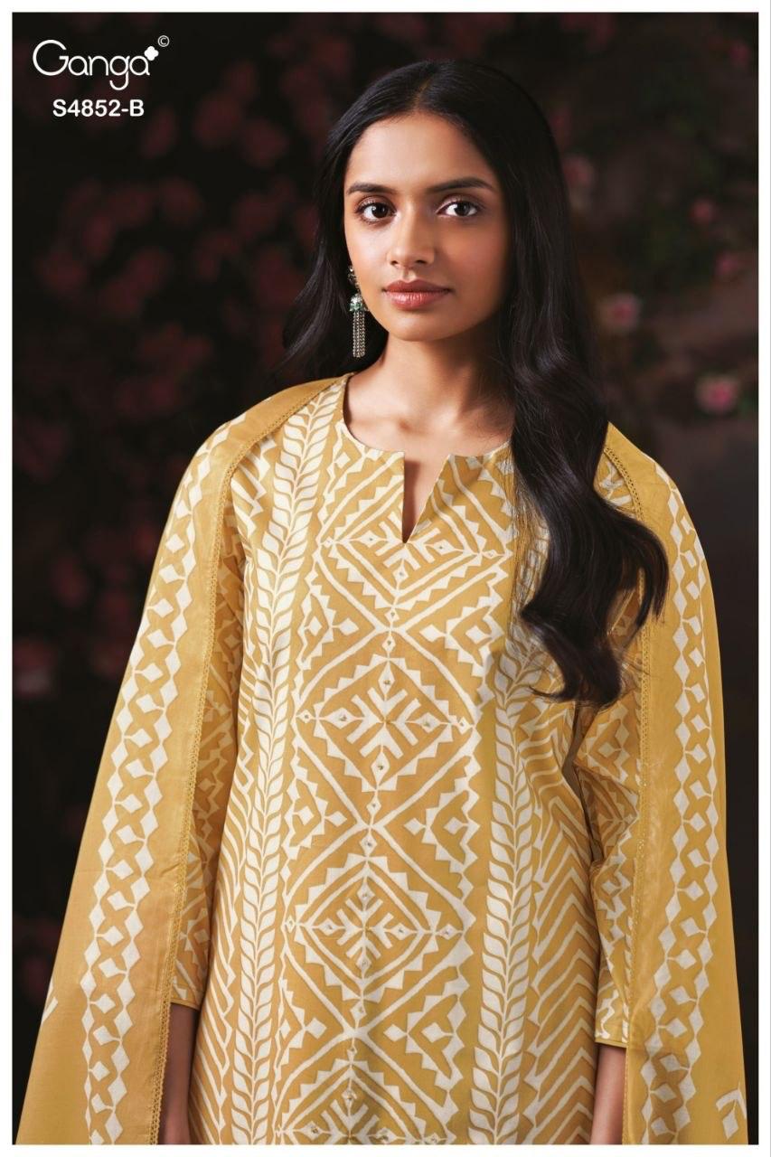 Avensa S4852 Ganga Cotton Pant Style Suits Supplier