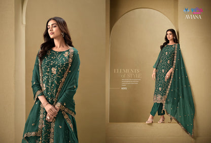 Aviana Vipul Soft Organza Pant Style Suits Supplier India
