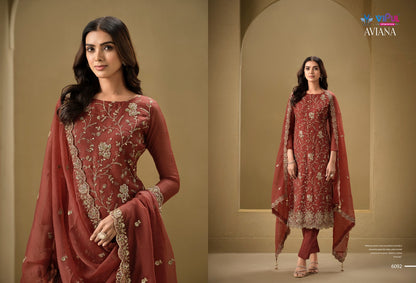 Aviana Vipul Soft Organza Pant Style Suits Supplier India