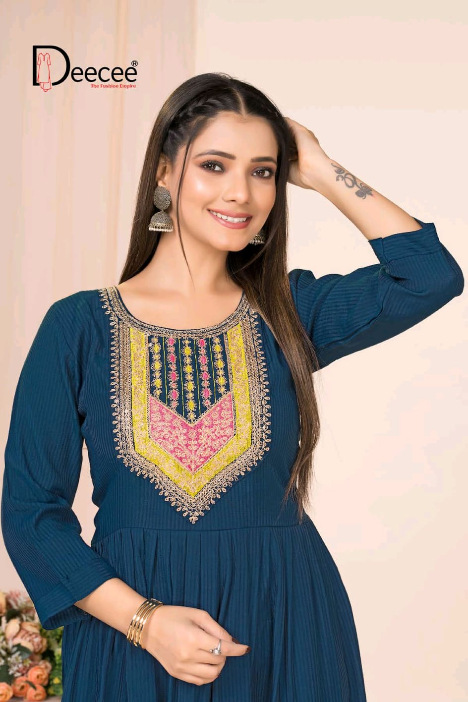Avika Deecee Berlin Anarkali Kurtis Supplier Ahmedabad