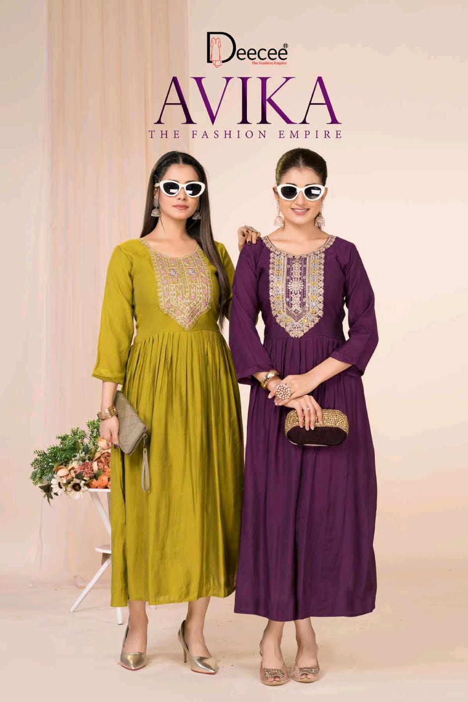 Avika Deecee Berlin Anarkali Kurtis Supplier Ahmedabad